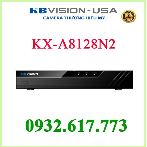 Đầu ghi hình camera IP 8 kênh KBVISION KX-A8128N2