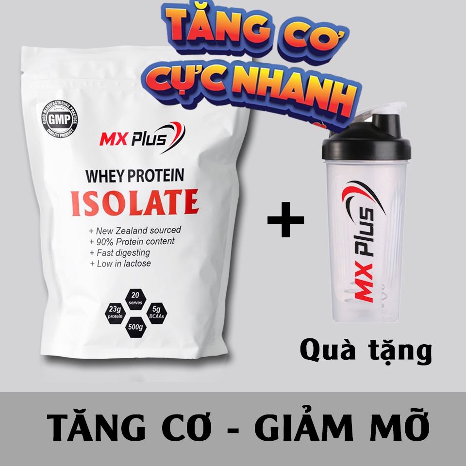 COMBO 2 túi Whey Isolate Protein MX Plus  - Tăng Cơ Giảm Mỡ