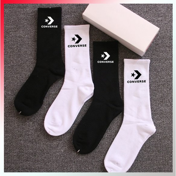 Tất/vớ Converse cổ cao thời trang,nam nữ,Unisex,Nike,Adidas,Puma,Drew,Champion,Jordan,Supreme,Vans,Balenciaga,Mizuno,MLB