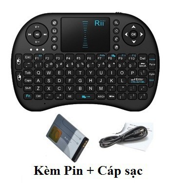 Chuột Bay Kiêm Bàn Phím Không Dây I8 Cho Smart Tivi & Android Box