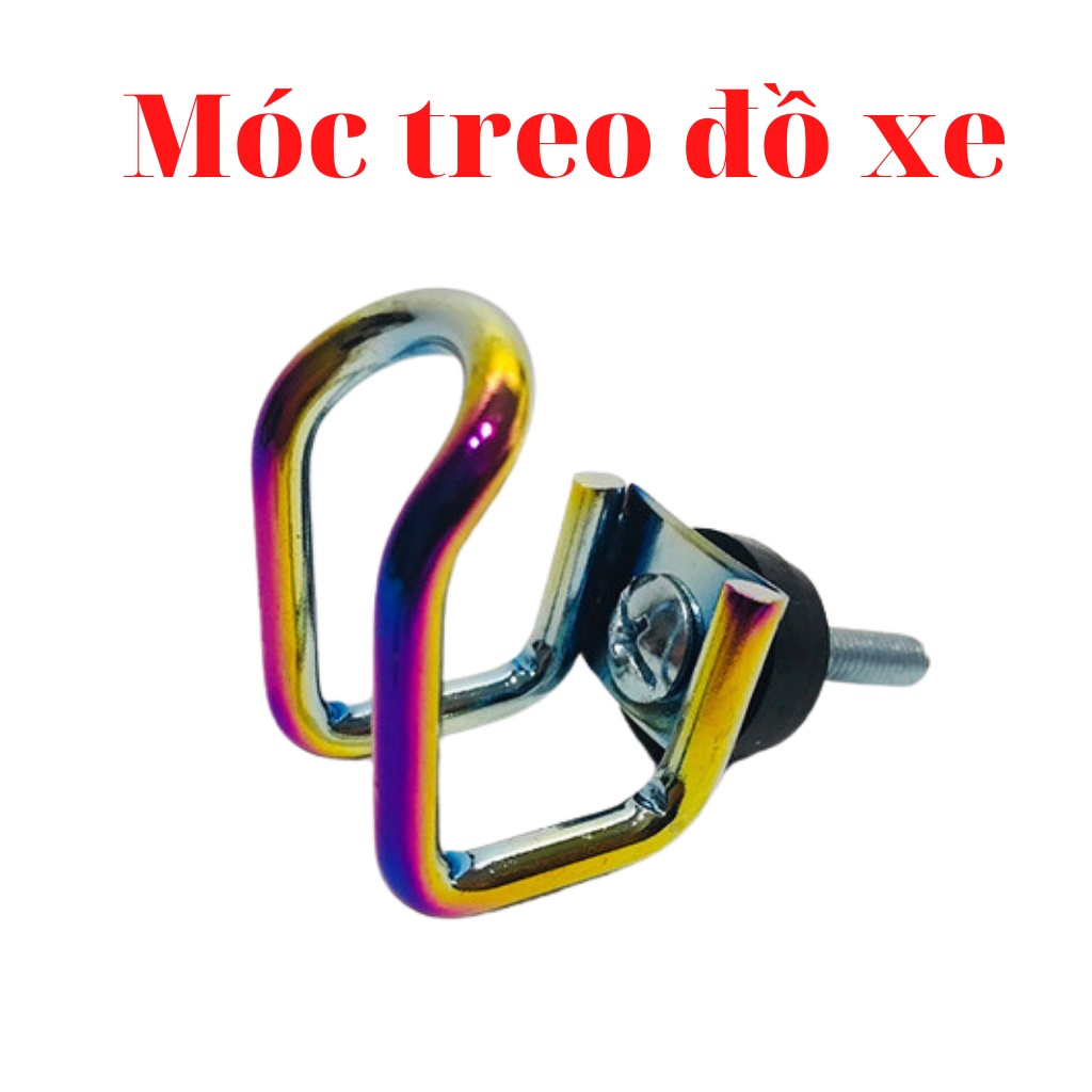 Móc Treo Đồ 7 màu TiTan Cực Đẹp - Gắn Được Trên Mọi Xe Máy Cực bền
