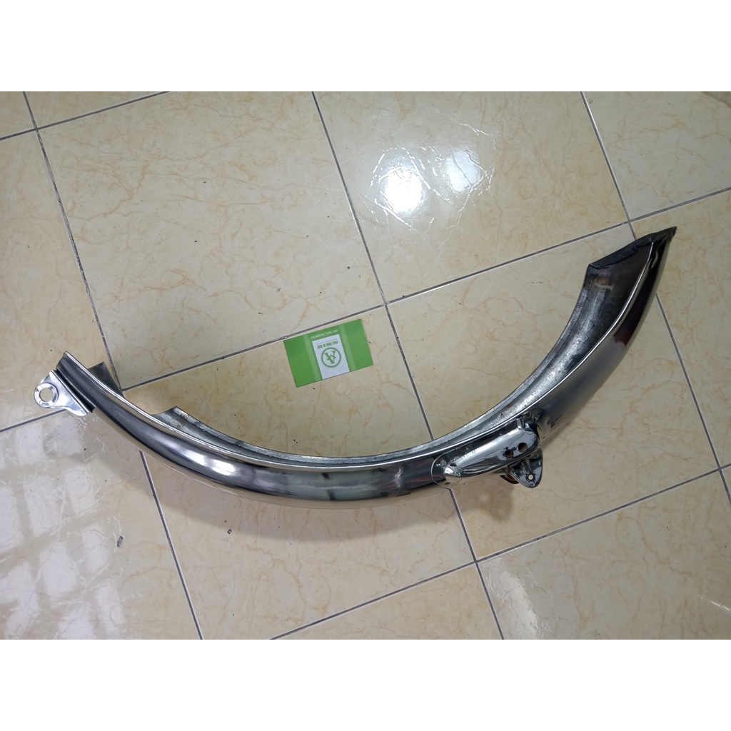 Bộ dè chắn bùn sau xe máy Honda 67 inox