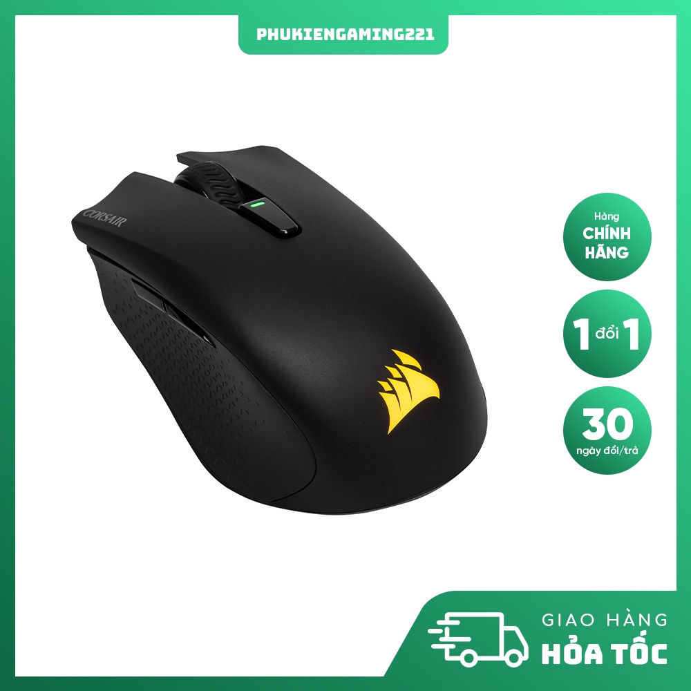 Chuột Chuyên Game - Corsair Harpoon RGB Pro | Harpoon RGB Wireless - Up to 12K DPI - Hàng Chính Hãng