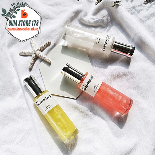 Nước hoa nữ chính hãng Shimang ánh nhũ chai tròn siêu Hot 30ml, Nước hoa nhũ Shimang hàng nội địa Trung ánh nhũ 30ml