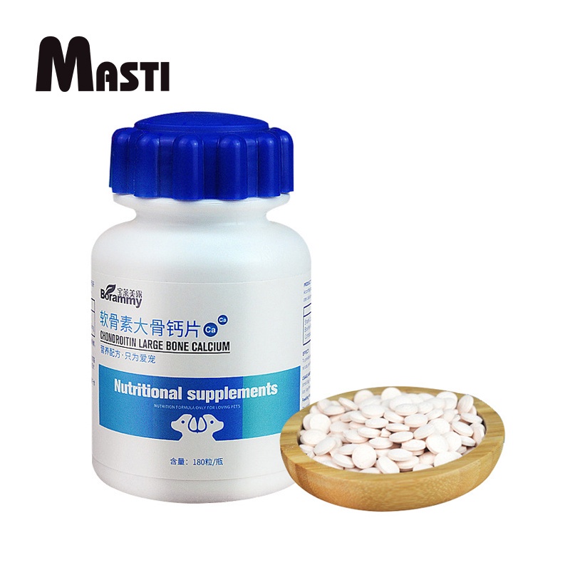 MASTI Vitamin cho mèo chó con Borammy cung cấp Canxi Men tiêu hoá Nguyên tố vi lượng Thải độc  LI0240