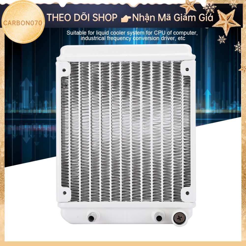 ????Hàng HOT Nhôm Tản nhiệt CPU 12CM nước làm mát máy tính chuyên nghiệp với cổng phun nước