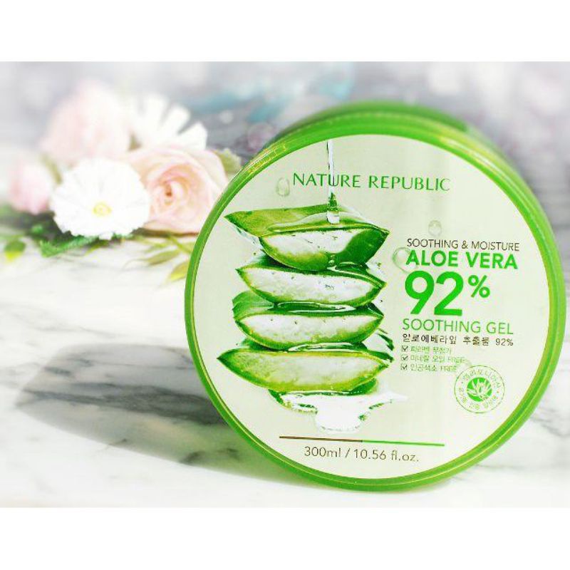 Gel Nha Đam Lô Hội Tinh Chất 92% 98% Đa Năng Dưỡng Toàn Thân