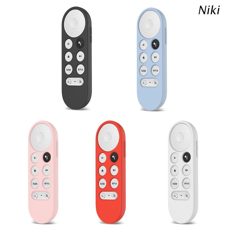 Vỏ bọc bộ điều khiển từ xa bằng silicone mềm chống trượt cho Google Chromecast TV 2020