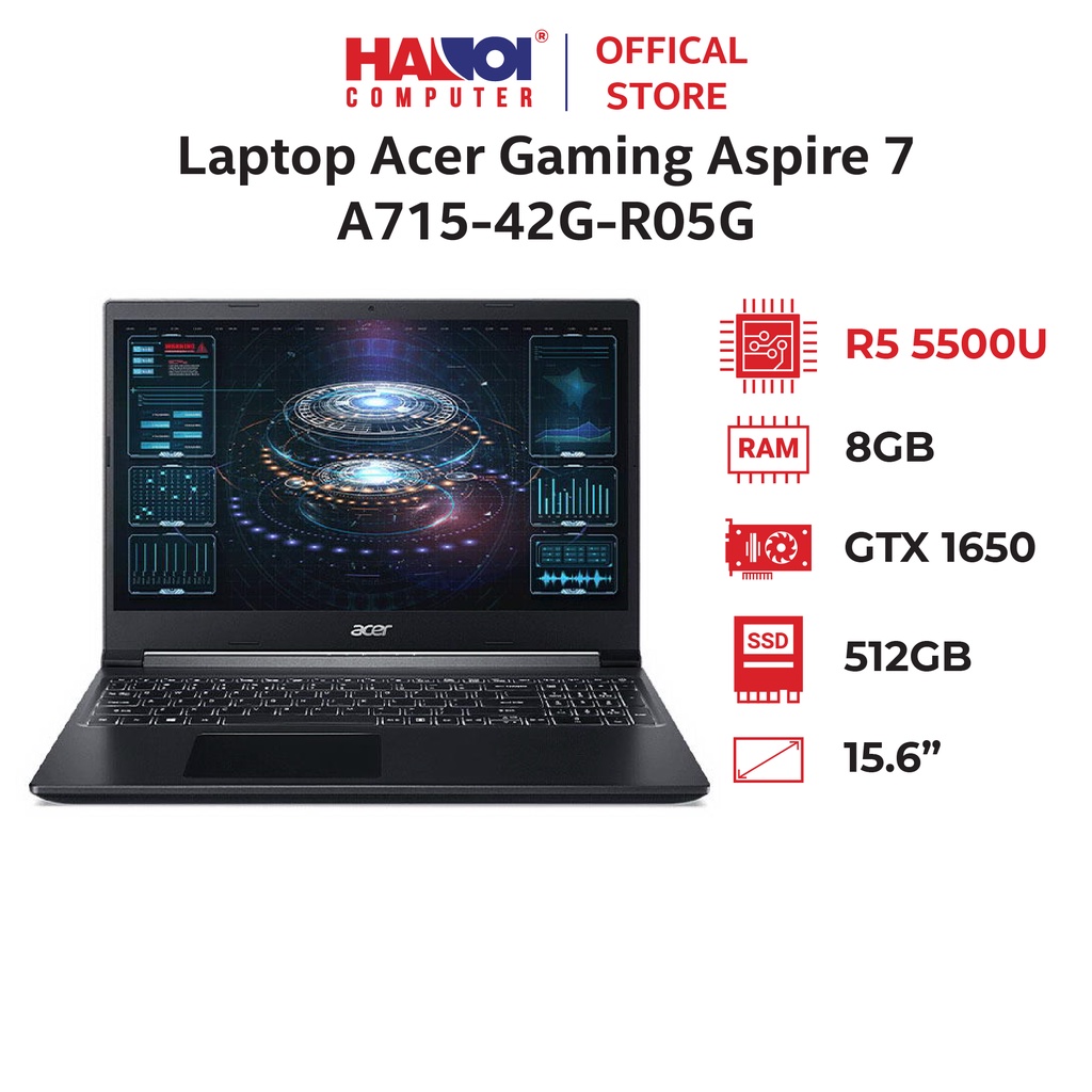 Laptop Acer Gaming Aspire 7 A715-42G-R05G