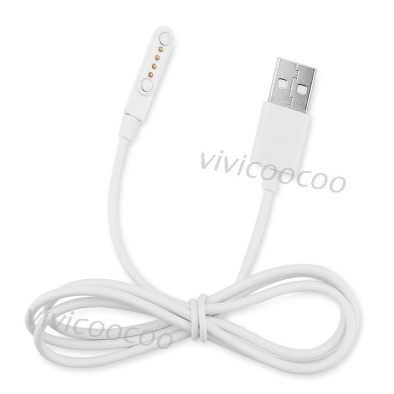 Dây cáp sạc đồng hồ thông minh từ tính đầu cắm USB 4 chấu