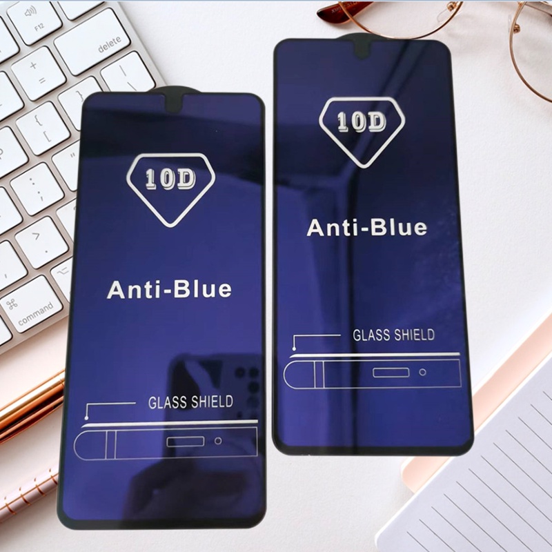 Set 2 Kính Cường Lực Chống Ánh Sáng Xanh Cho Tecno spark 10 pro spark 10C Pova 3 Pova 2 Pova NEO Pova NEO 2 Pova 4 Pova 4 pro spark 8c spark 9t pop 5 LTE