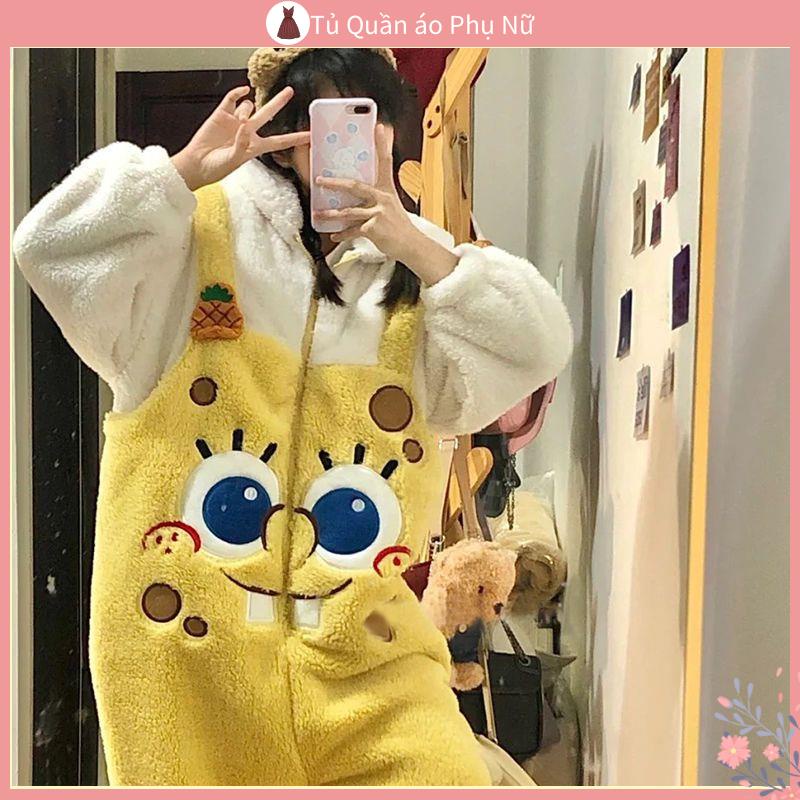 Ch t L Ng cao Ng M A Ng D Nh Bộ đồ ngủ Một Mảnh Bằng Vải Nhung San Hô Dày Thời Trang mùa đông Mới 2021 dành Cho Bạn Nữ Mặc Ở Nhà