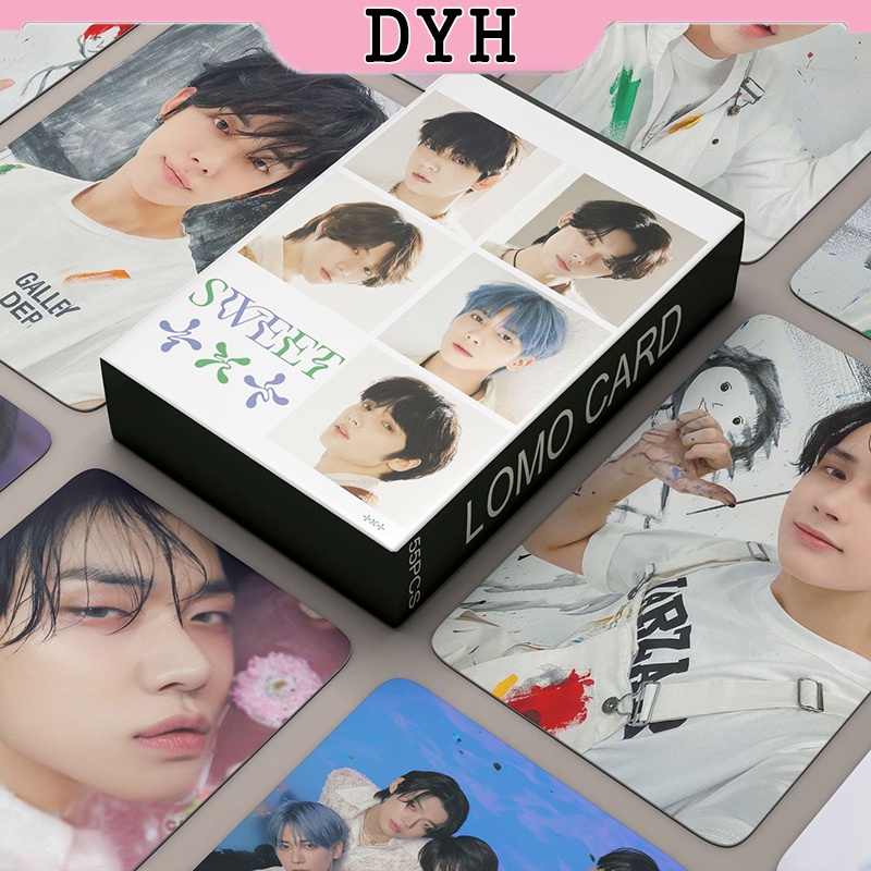 TXT Card Set 55 Tấm Thẻ Ảnh SWEET Kpop Lomo Card Hình Nhóm Nhạc