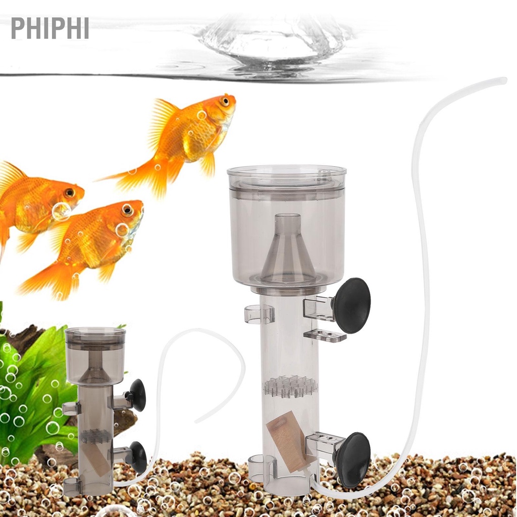PHIPHI Có hàng sẵn Hồ Cá Protein Skimmer Bên Trong Nước Lọc Khí Nén Cho Biển Bể