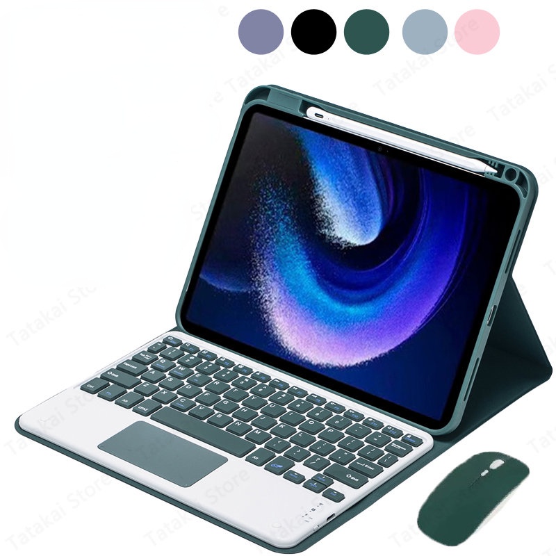 Bao Da Máy Tính Bảng Kèm Bàn Phím Cho Teclado Xiaomi Pad 6 Pro 2023 TouchPad Xiaomi Pad 6 Case 11 '' Mi Pad 6