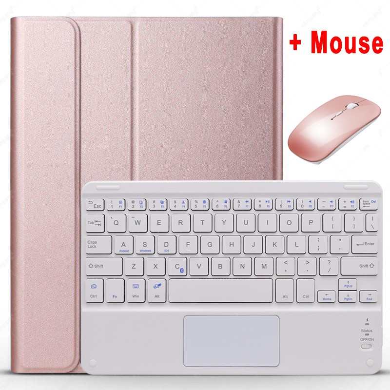 Ốp Máy Tính Bảng Có Bàn Phím Cảm Ứng Cho Huawei Matepad 10.4 T10s 10.1 Pro 10.8 Mediapad M5 10 Pro M6 10.8 M5 Lite 10 T5