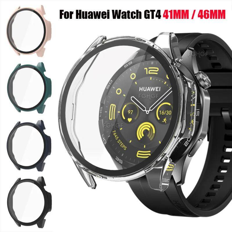 Ốp Điện Thoại pc + Kính Cường Lực 46mm Cho huawei gt4 41mm