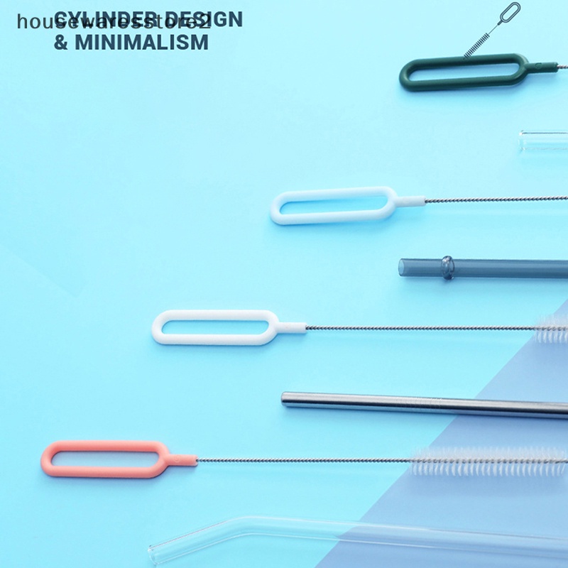 Cọ nylon Xoắn Ốc Chất Lượng Cao Vệ Sinh Ống Hút / Bàn Phím / Mắt Kính / Trang Sức