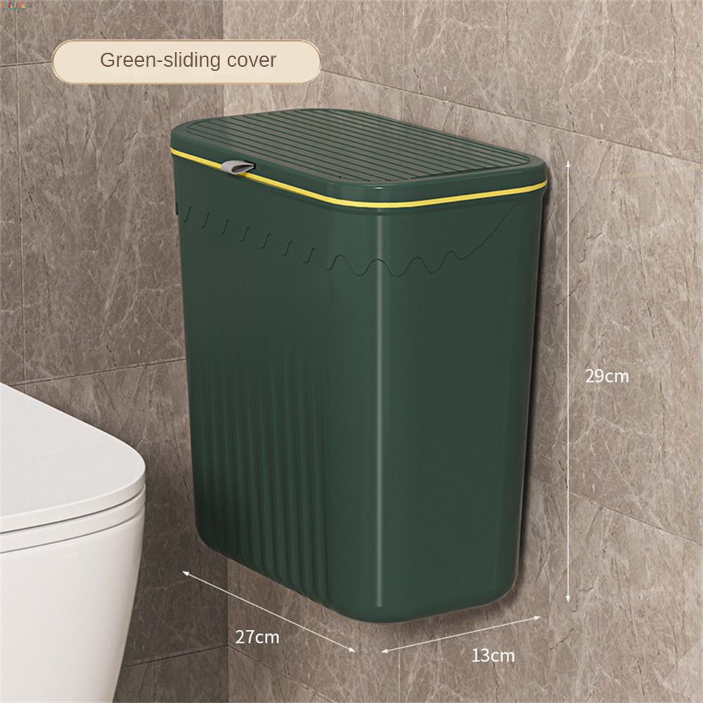 Treo Tường Nhà Bếp Thùng Rác Dung Tích Kín Có Nắp Cửa Treo Thùng Rác Thùng Rác Tái Chế Phòng Tắm Thùng Rác Bán