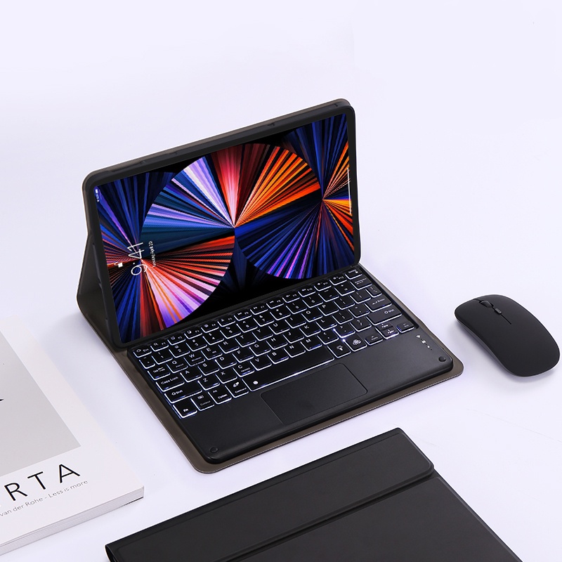 Bao Da Máy Tính Bảng Có Bàn Phím Không Dây Nam Châm Cho xiaomi redmi pad se 11 inch 2023