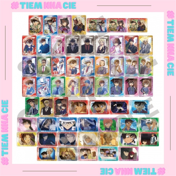 Thẻ nhân phẩm Thám Tử Lừng Danh Conan favourite card snap vol 3