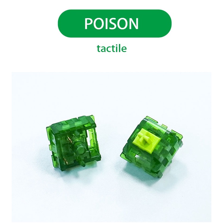Combo 10 Switch - Công tắc bàn phím cơ các loại - Lubed sẵn - Fantasy Virus - Gateron Milky - Akko Cream - Leobog - KTT