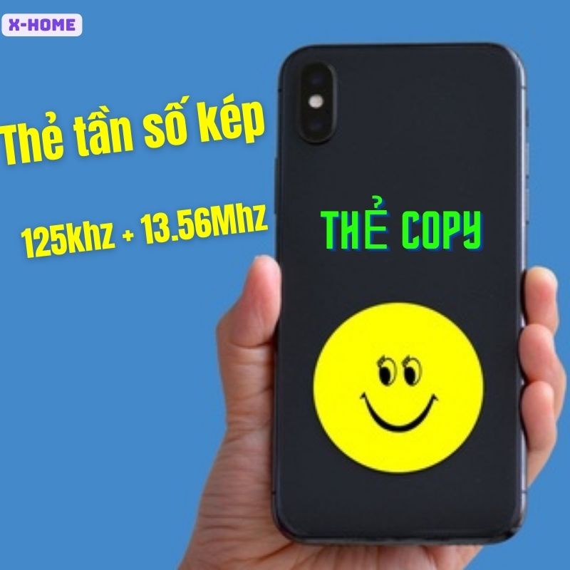 Thẻ Tần Số Kép Chống Từ Tính Chống Nhiễu Kiểm Soát Truy Cập 2 in 1 IC 13.56Mhz + ID125Khz
