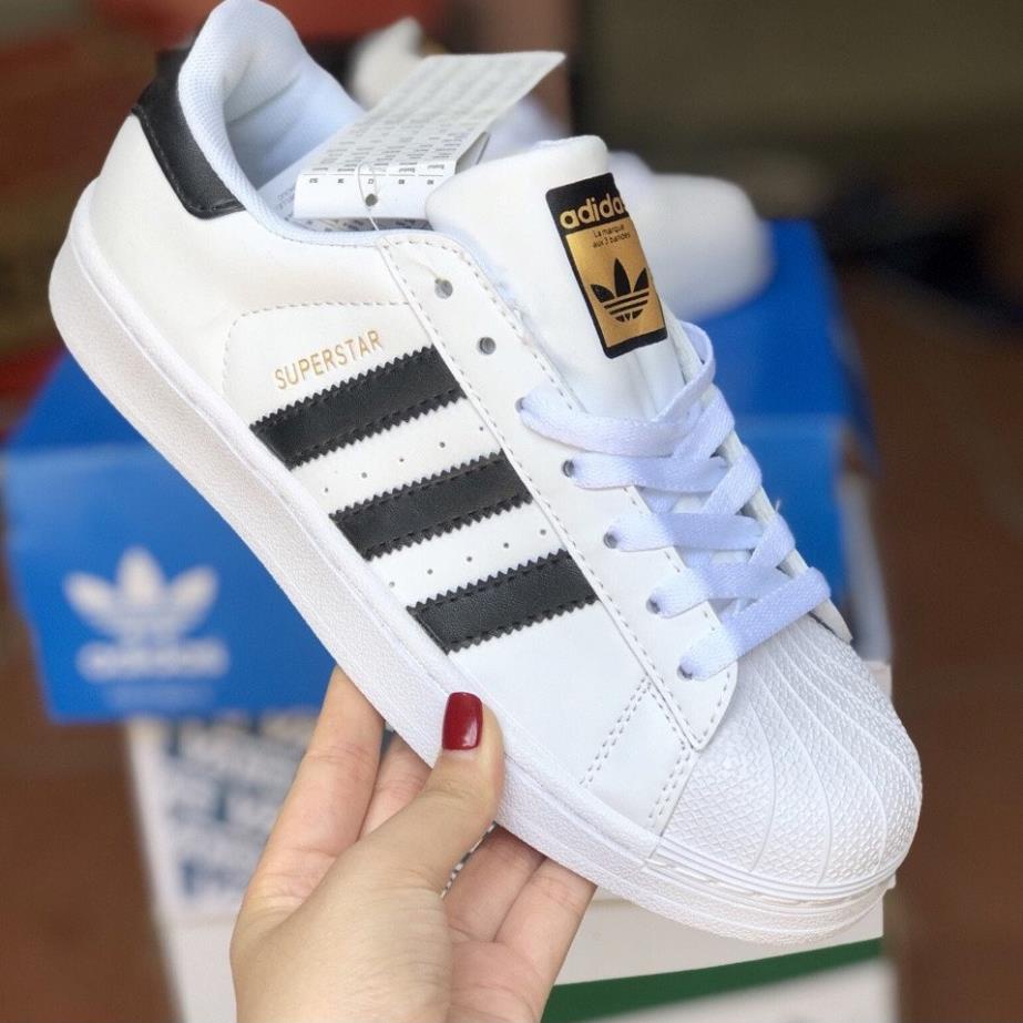 Giày Sneaker Nam ?????? SUPERSTAR HÀNG CAO CẤP. Das ??̀ Đủ Size 36-43 bản đệp êm chân dễ phối đồ hot trend