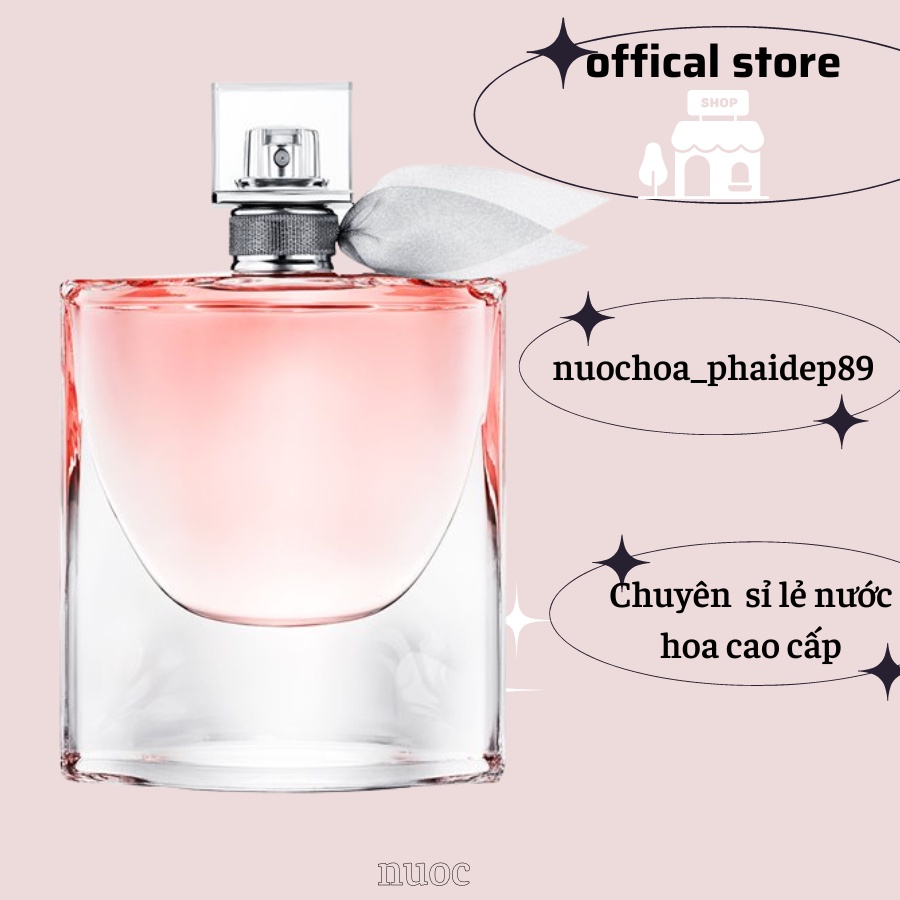 Nước Hoa Lancome La Vie Est Belle EDP 75ml- Dầu thơm nữ hương thơm sang trọng quý phái