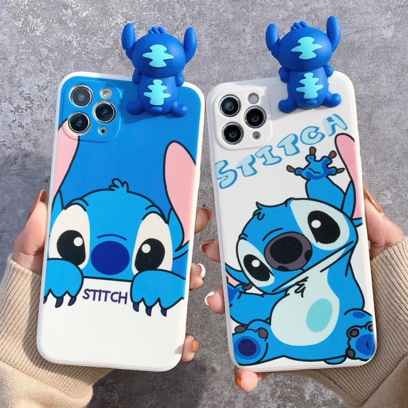 Ốp Lưng Silicon Màu Bảo Vệ Camera Stitch