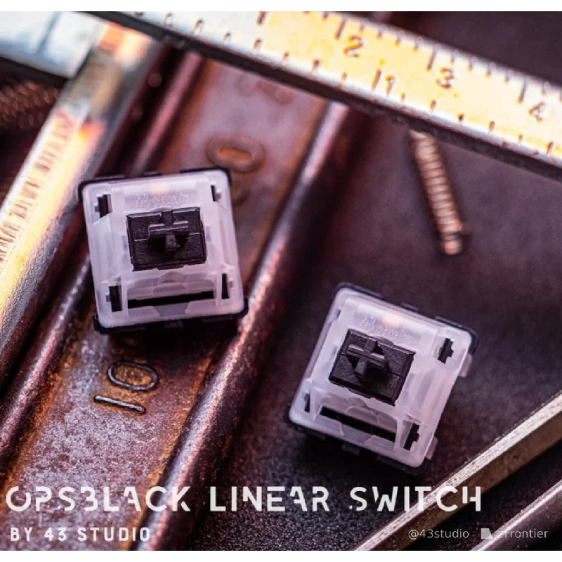 Switch Opblack R3 | Linear 62g | Công tắc bàn phím cơ | TKS