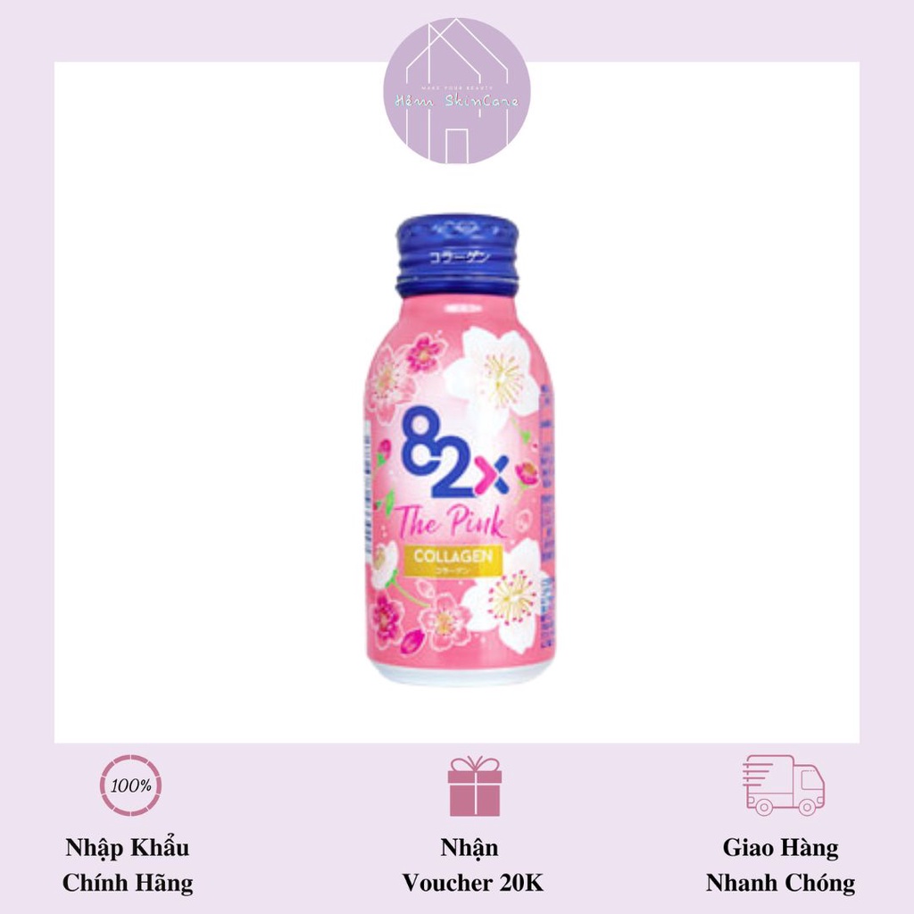 82X The Pink - Nước Uống Collagen Đẹp Da - Tách Lẻ 1 Lọ