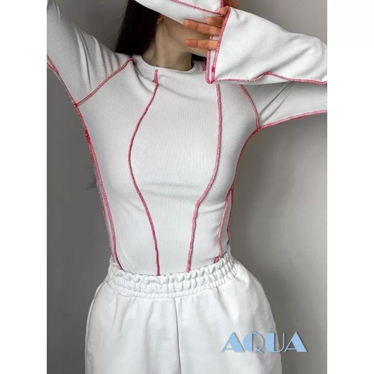 Áo Thun Nữ Tay Dài Ống Loe Thời Trang
