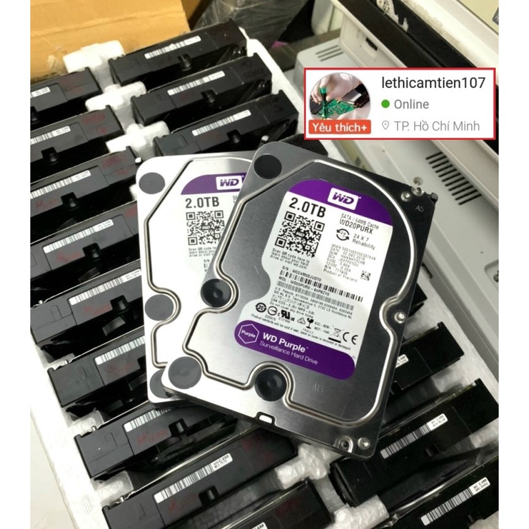 Ổ cứng 1TB 500GB đầu ghi camera máy tính bàn laptop hdd 1000GB 750GB 250GB hàng kho Nhật rã máy HDD 1T 500G 250G 320G
