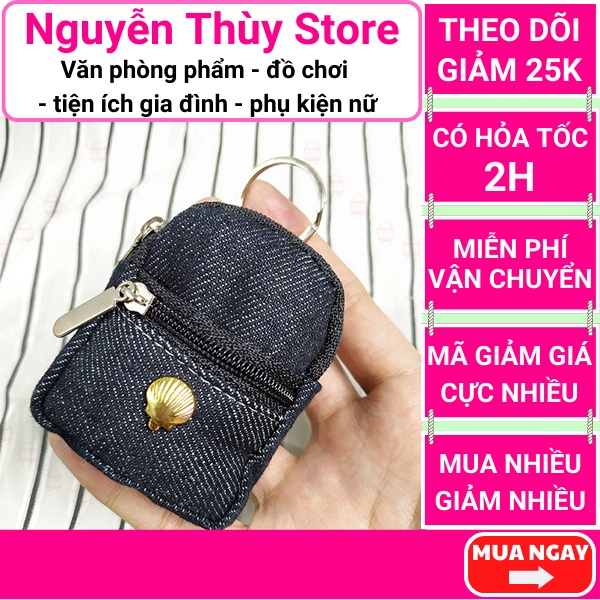 Móc khóa hình ba lô nhỏ gọn đựng tiền ✓Nhỏ gọn ✓Độc Đáo ✓Balô