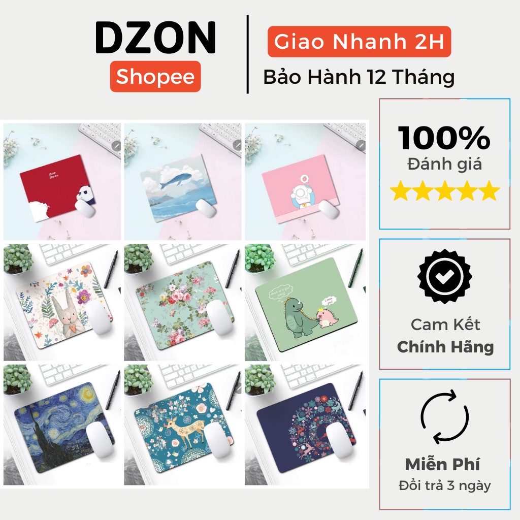 Lót chuột - Pad chuột máy tính 26x21