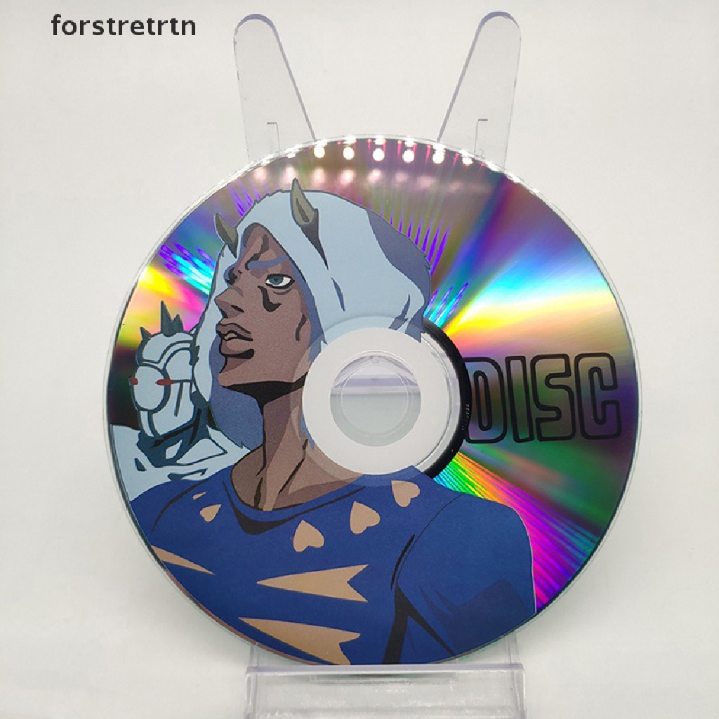 Forstretrtn Anime JoJo's Bizarre Adventure Kujo Jotaro Stand Star Plaum Cosplay Disc CD Prop Accessories Toy Gift EN