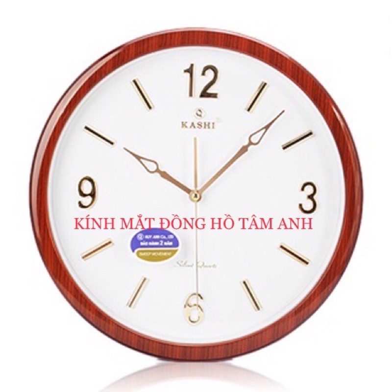 Đồng Hồ Treo Tường Kashi K87 Kim Trôi Siêu Tĩnh Chạy Êm - Tặng pin Panasonic