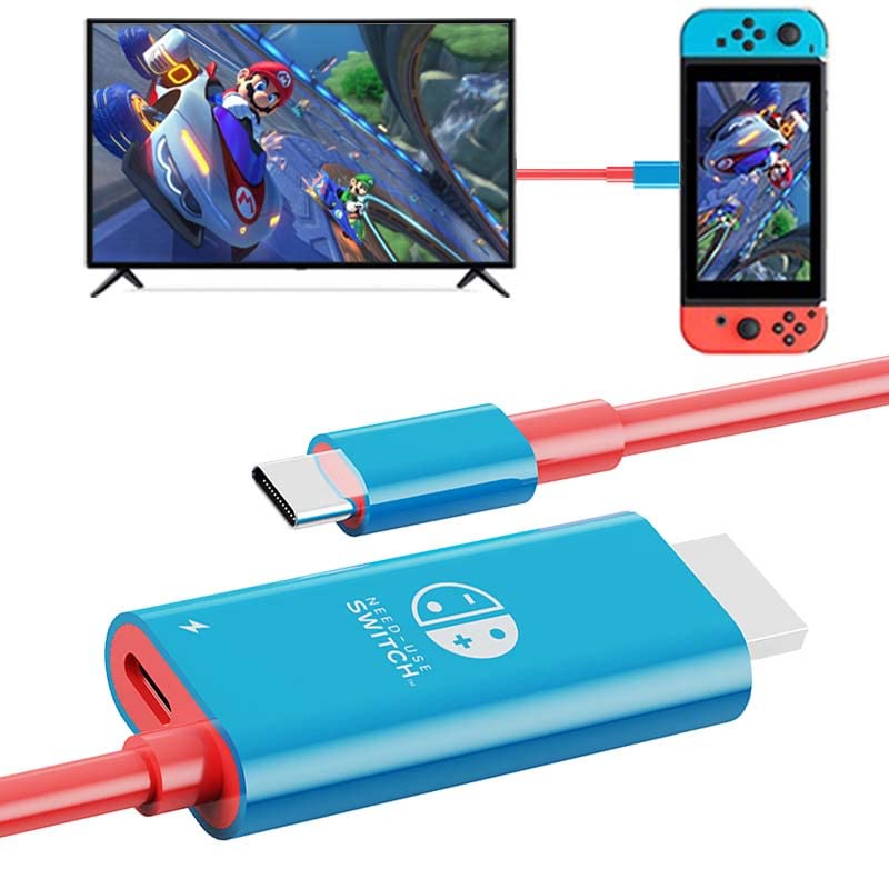 Cáp Chuyển Đổi USB Type C Sang HDMI Cho TV Nintendo Switch OLED