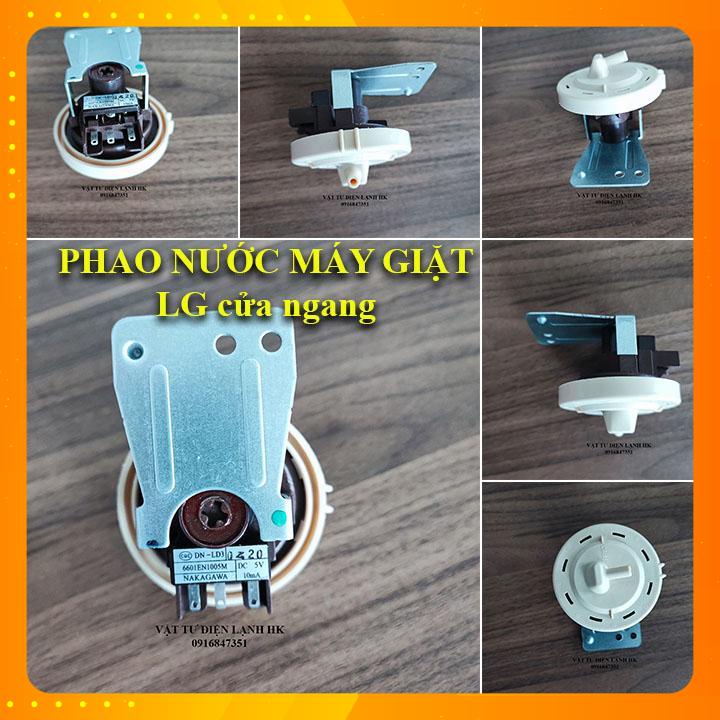 Phao máy giặt LG cửa ngang - Van áp lực nước MG lồng trước - cảm biến mức nước hàng mới