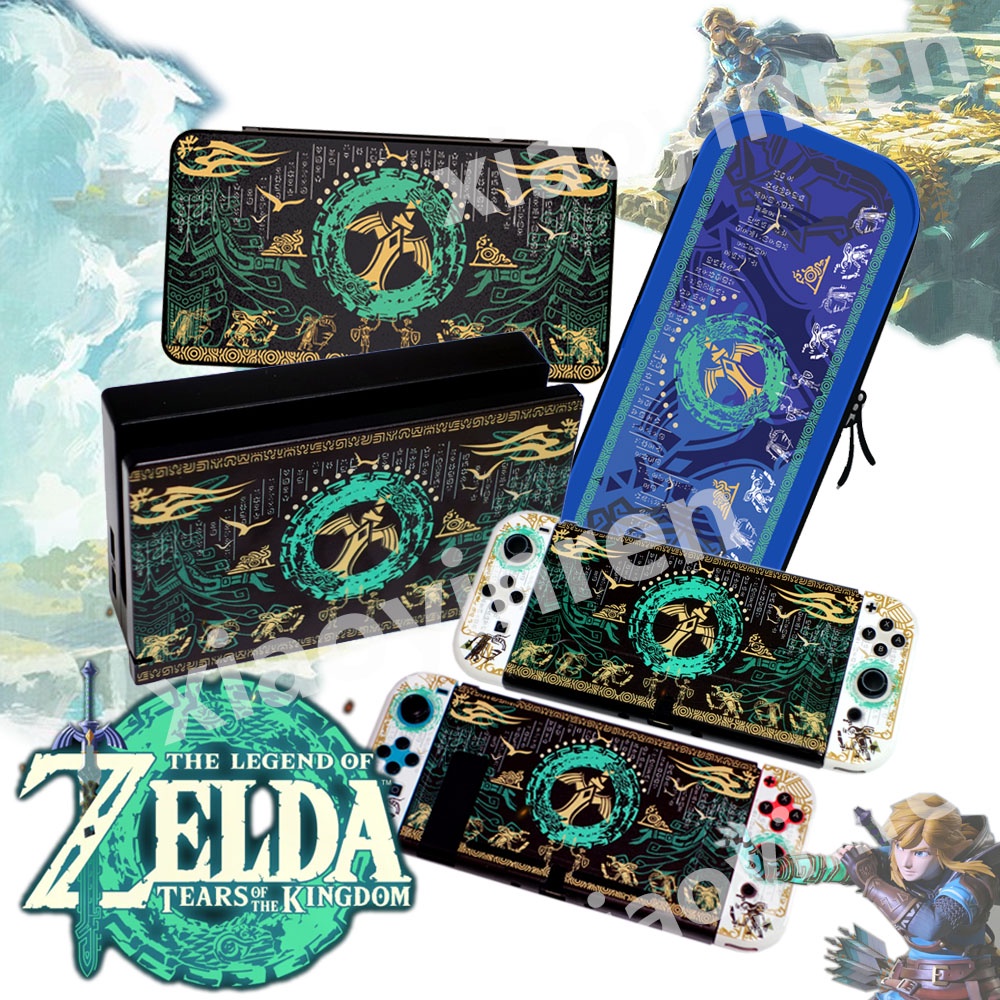 Vỏ Cứng Switch Zelda Tears of Kingdom Nintendo Switch Oled and V1 V2 Và Lite