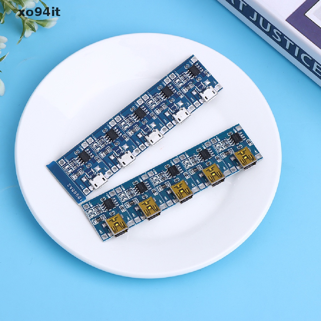 Bộ 5 Linh Kiện Điện Tử 5V 1A TYPE-C Micro USB 18650 TC4056A TP4056 n