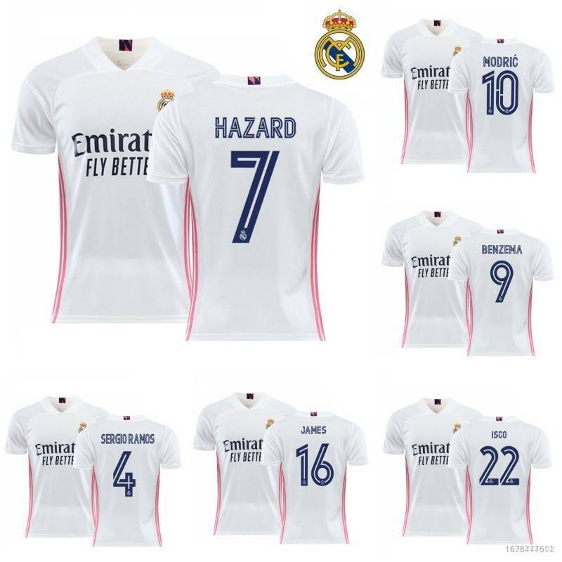 Áo Thun Bóng Đá Dáng Rộng NP2 2020-2021 Real Madrid