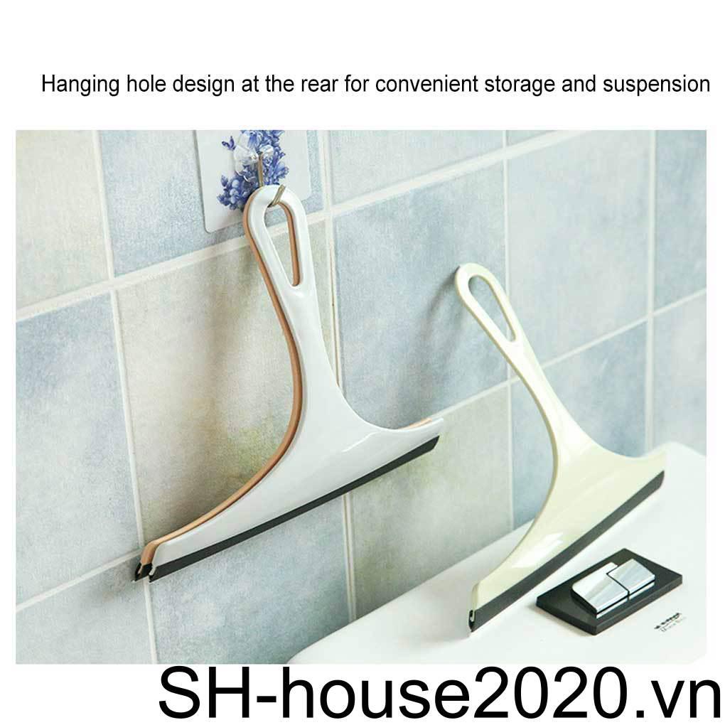 Bàn Chải Vệ Sinh Cửa Sổ Bằng Cao Su ABS Không Trầy Xước Tiết Kiệm Không Gian