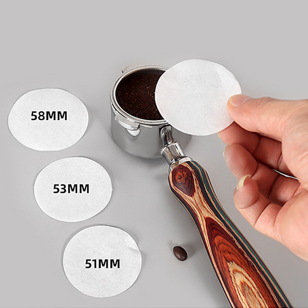 Shamjina Set 100 Tấm Giấy Lọc Cà Phê Hình Tròn Tiện Dụng