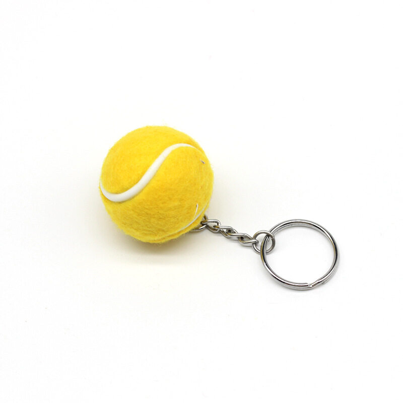 Quần vợt Keychain dễ thương thể thao Keyring thiếu niên Quà Tặng Tennis Keyring quần vợt fan Phụ kiện
