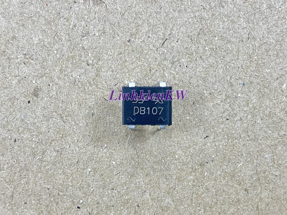 10 cái Chỉnh Lưu Cầu - Diode Cầu DB107 1A 1000V DIP-4 Mới Chính Hãng.