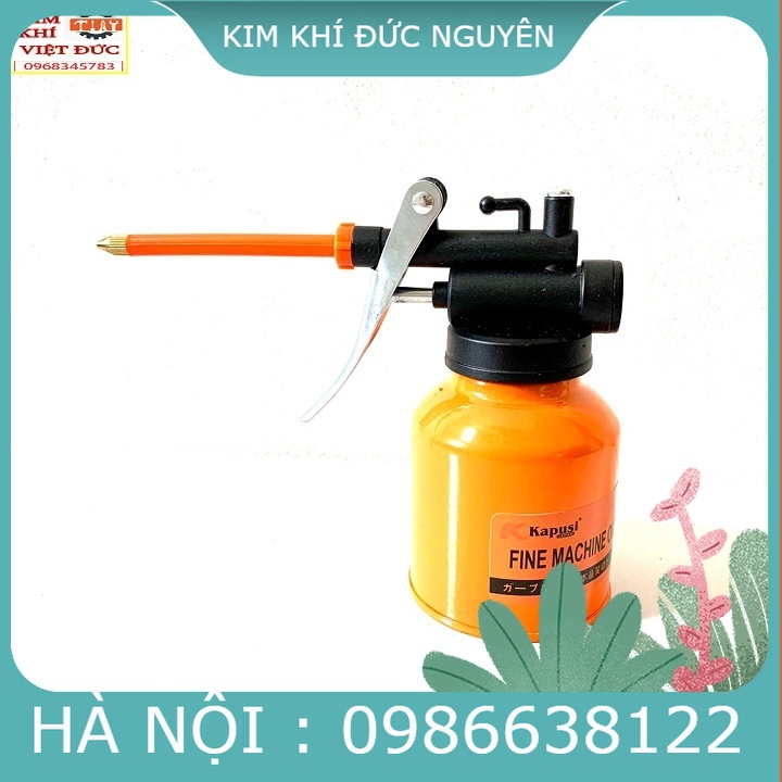 BÌNH CHÂM NHỚT KAPUSI ỐNG DẺO 200ML xịt nhớt kimkhiducnguyen