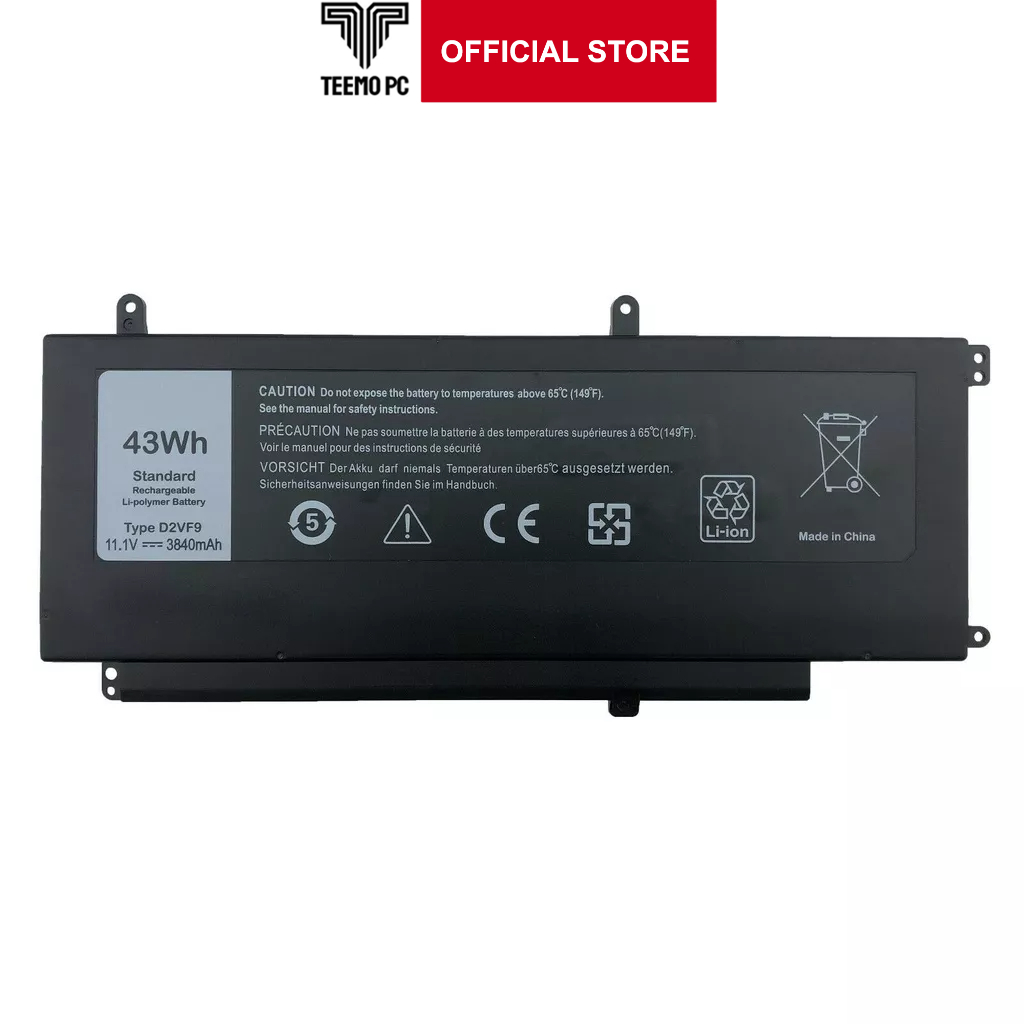 Pin Cho Laptop Dell Inspiron 15Br-7348 - Hàng Zin New Seal TEEMO PC TEBAT351