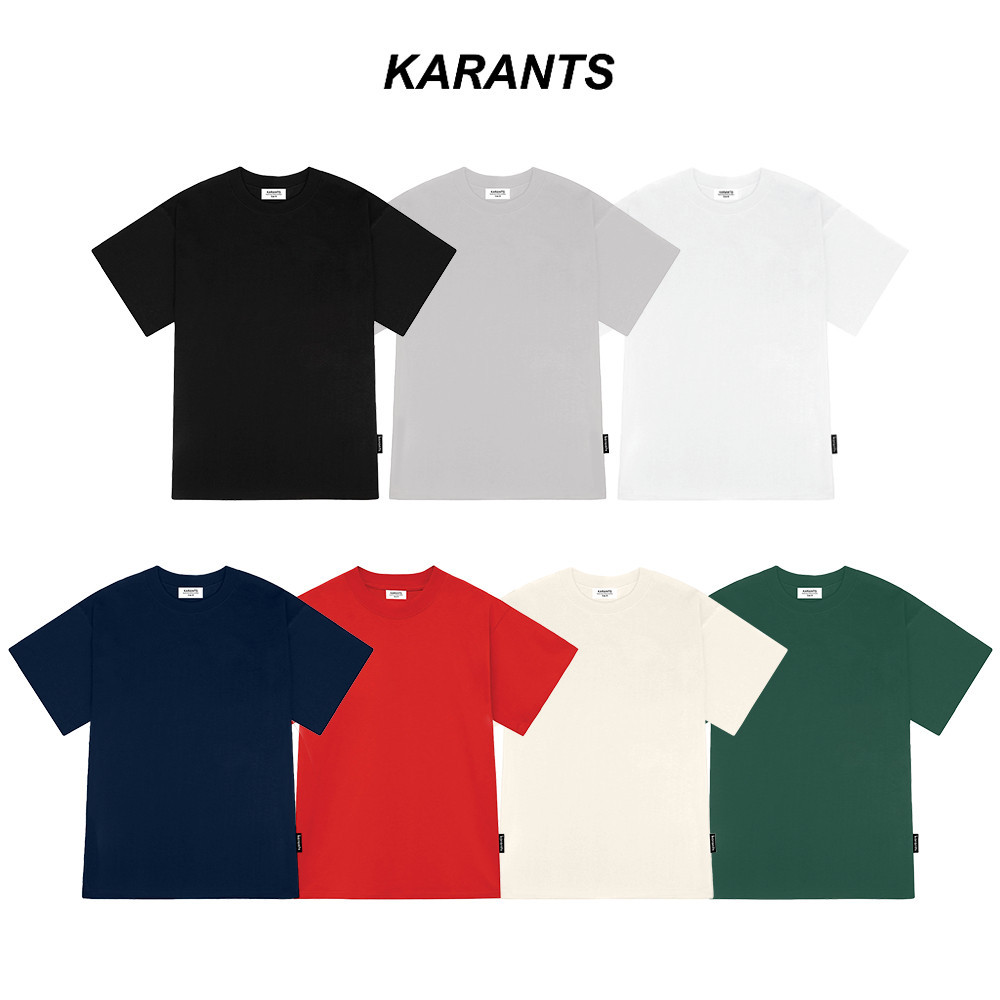 Áo Thun Trơn Basic Karants Local Brand Streetwear Form Oversize - KR79